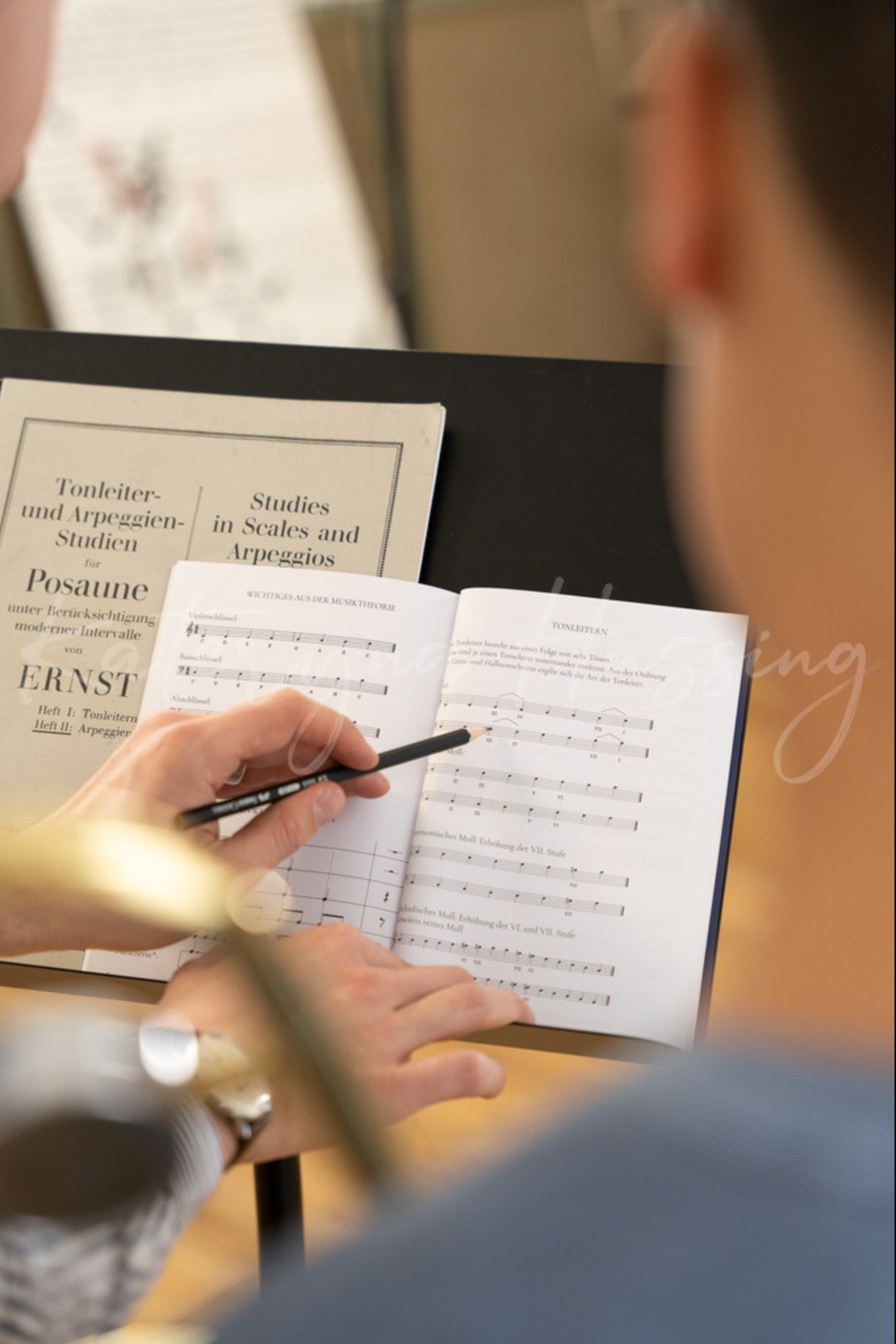 Set: Hausaufgabenheft Musik + Notenmappe A4