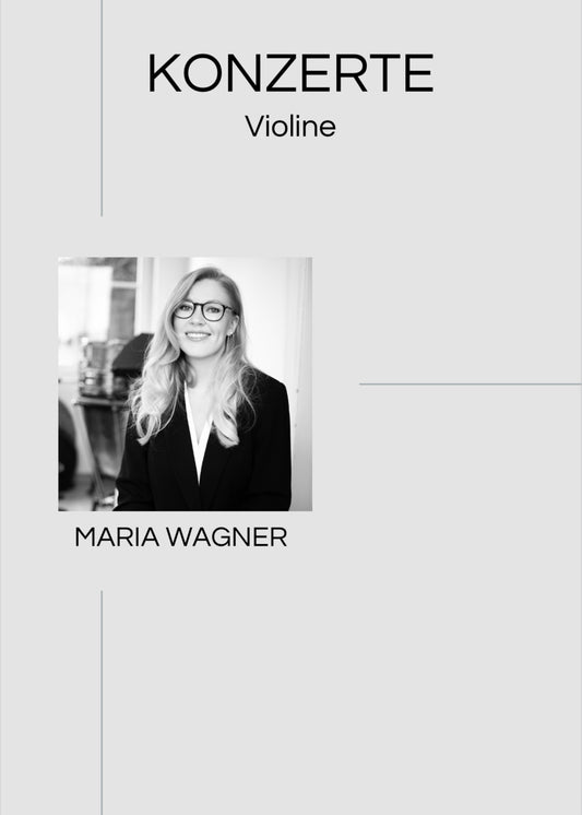 Literaturliste. Konzerte für Violine. 1. bis zur 3. Lage