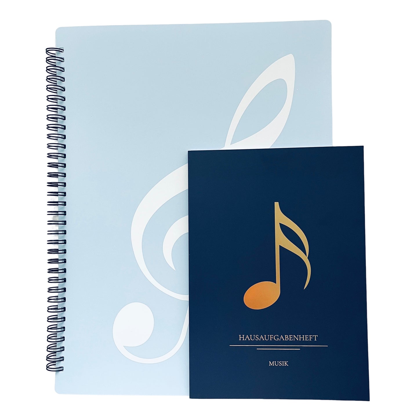 Set: Hausaufgabenheft Musik + Notenmappe A4