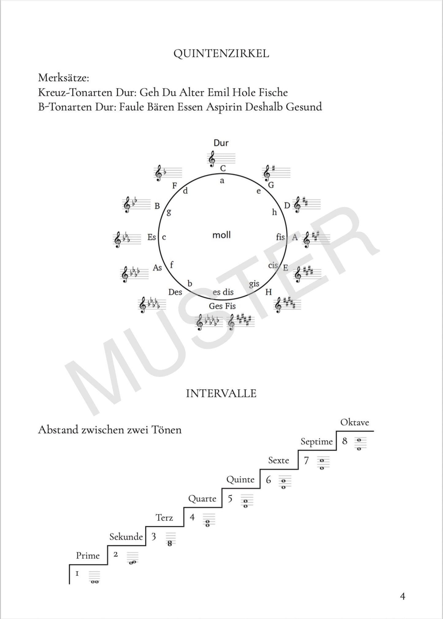 Music homework book