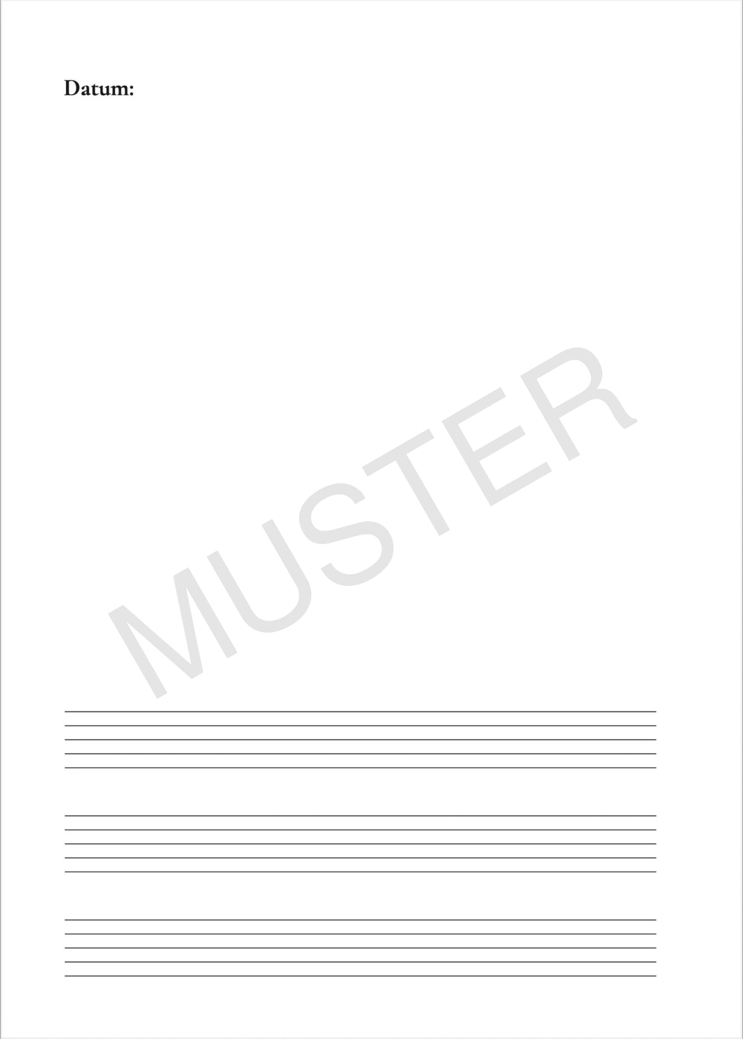 Music homework book