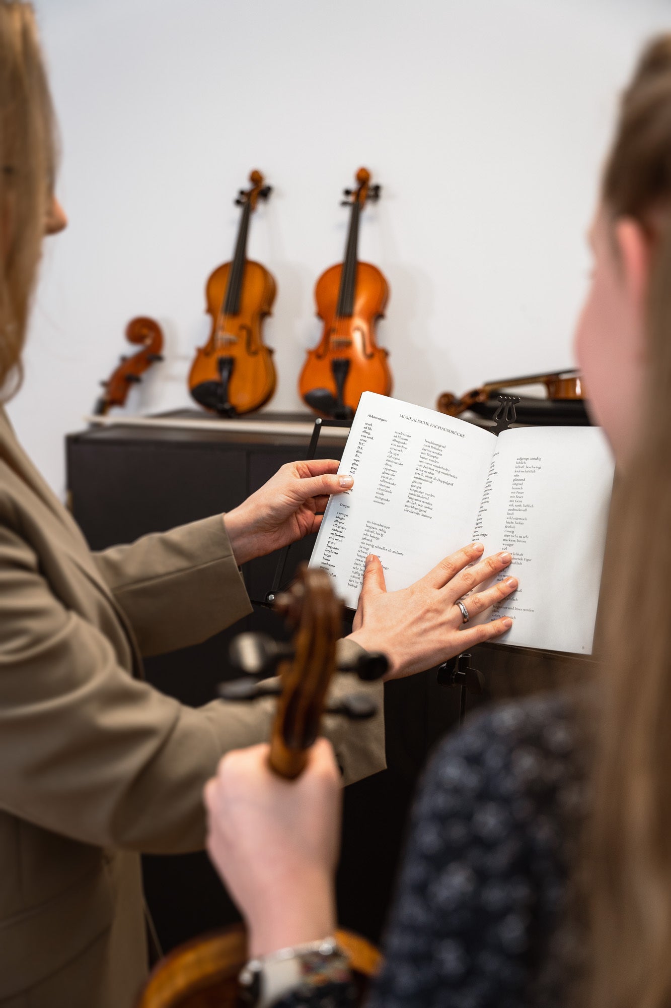 Hausaufgabenheft Musik