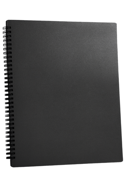 Notenmappe/Notenordner in A4 mit 40 Seiten/20 Taschen