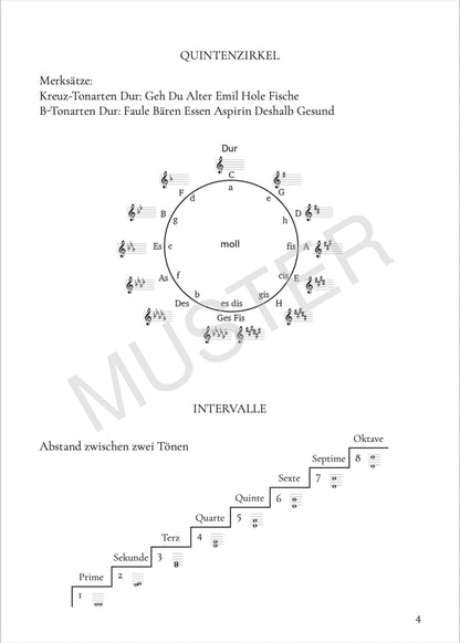 Music homework book