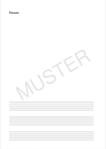 Music homework book